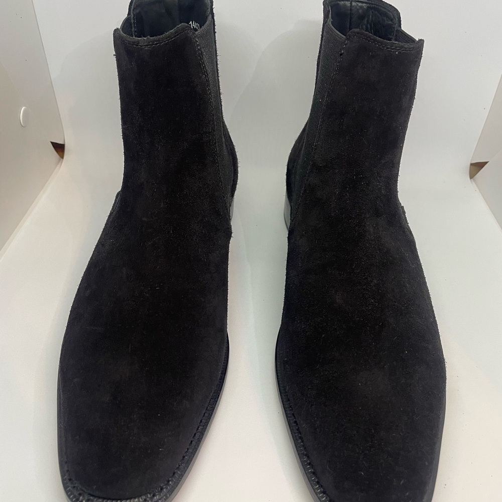 John Varvatos Black Chelsea Boots